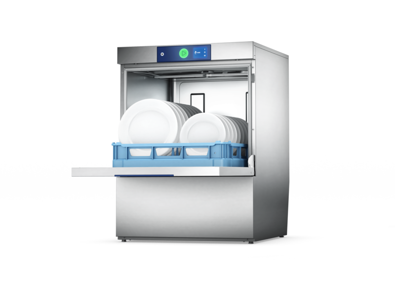 De PROFI voorlader vaatwasmachine voor het snel en eenvoudig afwassen van servies, bestek en glaswerk. Ideaal voor restaurants, bistro's en cafés.